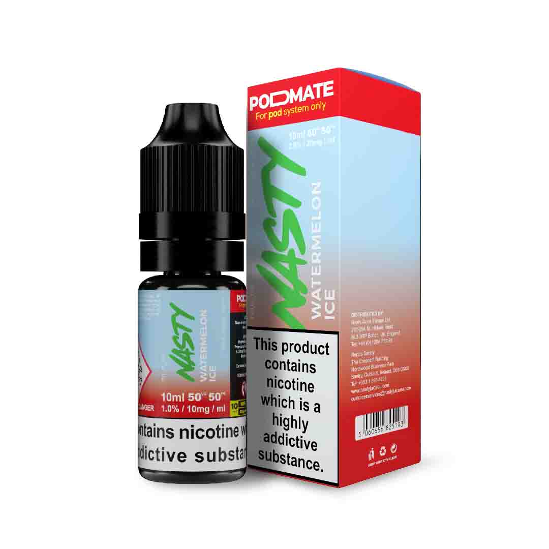 [Old Range ] Nasty Juice PodMate Watermelon Ice E Liquid 10ml-20mg